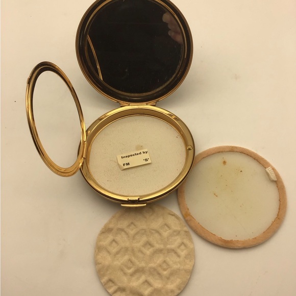 Blue enamel Stratton Compact - Picture 4 of 5